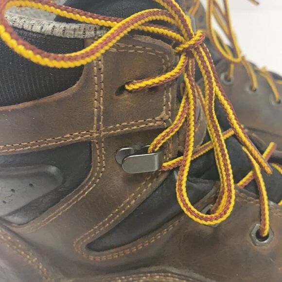 Georgia Boot Size: 13M Mens Black and Brown Waterproof Work Boots B95 - Picture 9 of 13